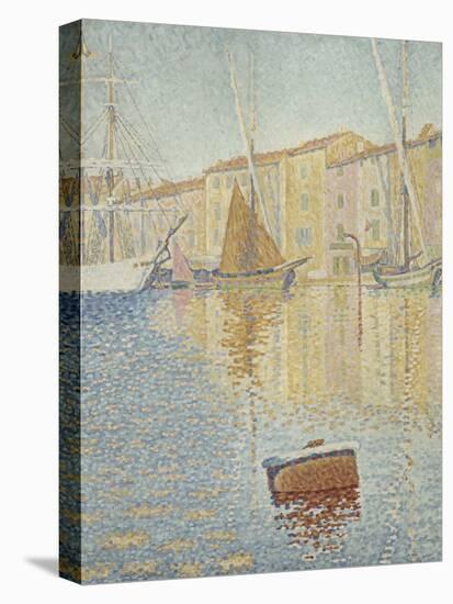 La Bouée rouge, Saint-Tropez-Paul Signac-Stretched Canvas