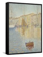La Bouée rouge, Saint-Tropez-Paul Signac-Framed Stretched Canvas