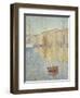 La Bouée rouge, Saint-Tropez-Paul Signac-Framed Premium Giclee Print