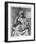 La Bouillie, 1861-Jean Francois Millet-Framed Giclee Print