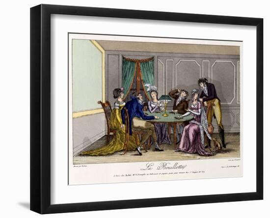 La Bouillotte, C.1810-null-Framed Giclee Print