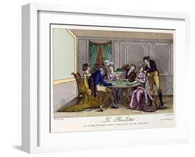 La Bouillotte, C.1810-null-Framed Giclee Print