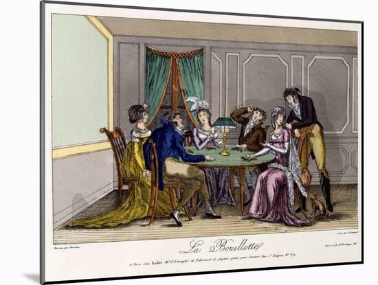 La Bouillotte, C.1810-null-Mounted Giclee Print