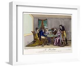 La Bouillotte, C.1810-null-Framed Premium Giclee Print