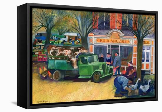 La Boulangerie-Lisa Graa Jensen-Framed Stretched Canvas