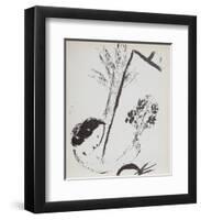 La Bouquet a la Main-Marc Chagall-Framed Collectable Print