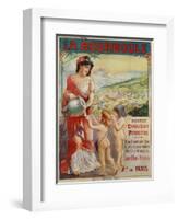 La Bourboule Poster-null-Framed Giclee Print