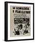 La bourgeoisie a peur, elle frappe-null-Framed Giclee Print