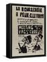 La bourgeoisie a peur, elle frappe-null-Framed Stretched Canvas