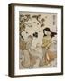 La bourrasque d'automne-Torii Kiyonaga-Framed Giclee Print