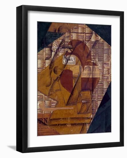 La Bouteille de rhum de la Martinique-Juan Gris-Framed Giclee Print