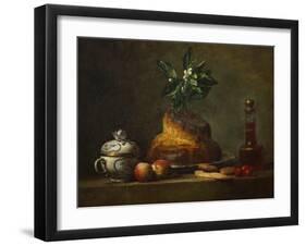 La Brioche-Jean-Baptiste Simeon Chardin-Framed Giclee Print