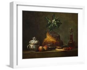 La Brioche-Jean-Baptiste Simeon Chardin-Framed Giclee Print