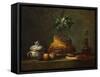 La Brioche-Jean-Baptiste Simeon Chardin-Framed Stretched Canvas