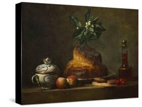 La Brioche-Jean-Baptiste Simeon Chardin-Stretched Canvas