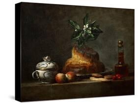 La Brioche-Jean-Baptiste Simeon Chardin-Stretched Canvas