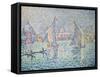 La Brume Verte, Venise, 1904-Paul Signac-Framed Stretched Canvas