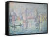 La Brume Verte, Venise, 1904-Paul Signac-Framed Stretched Canvas