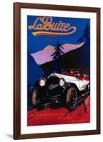 La Buize Lyon Vintage Poster - Europe-Lantern Press-Framed Art Print