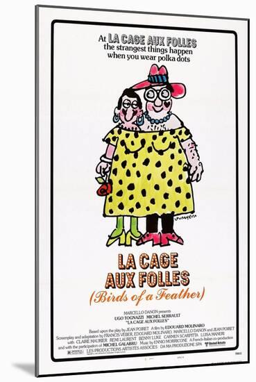 La Cage Aux Folles, 1978-null-Mounted Art Print