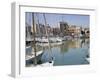 La Cala Port, Palermo, Sicily, Italy, Mediterranean, Europe-Martin Child-Framed Photographic Print