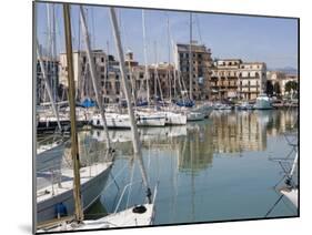 La Cala Port, Palermo, Sicily, Italy, Mediterranean, Europe-Martin Child-Mounted Photographic Print