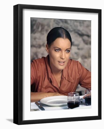 LA CALIFFA, 1970 directed by ALBERTO BEVILACQUA Romy Schneider (photo)-null-Framed Photo