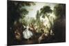 La Camargo Dancing-Nicolas Lancret-Mounted Premium Giclee Print