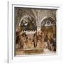 La Camera Degli Sposi: North Wall-Andrea Mantegna-Framed Giclee Print