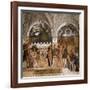 La Camera Degli Sposi: North Wall-Andrea Mantegna-Framed Giclee Print