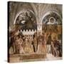 La Camera Degli Sposi: North Wall-Andrea Mantegna-Stretched Canvas