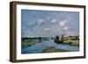 La Canche at Low Tide, Etaples-Eugene Louis Boudin-Framed Giclee Print