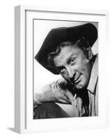 La captive aux yeux clairs THE BIG SKY by HowardHawks with Kirk Douglas, 1952 (b/w photo)-null-Framed Photo