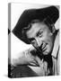 La captive aux yeux clairs THE BIG SKY by HowardHawks with Kirk Douglas, 1952 (b/w photo)-null-Stretched Canvas