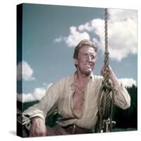 La captive aux yeux clairs THE BIG SKY by HowardHawks with Kirk Douglas, 1952 (photo)-null-Stretched Canvas