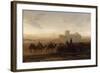 La Caravane-Alexandre Gabriel Decamps-Framed Giclee Print