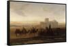 La Caravane-Alexandre Gabriel Decamps-Framed Stretched Canvas