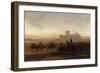 La Caravane-Alexandre Gabriel Decamps-Framed Giclee Print