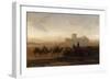 La Caravane-Alexandre Gabriel Decamps-Framed Giclee Print