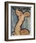 La cariatide-Amedeo Modigliani-Framed Giclee Print