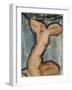 La cariatide-Amedeo Modigliani-Framed Giclee Print