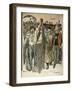 La Carmagnole," Patriotic Song of the French Revolution, from "Le Chambard Socialiste," 1894-Théophile Alexandre Steinlen-Framed Giclee Print