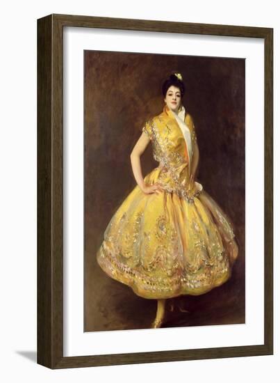 La Carmencita, 1890-John Singer Sargent-Framed Giclee Print