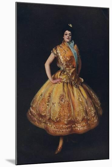 La Carmencita, c1890, (1911)-John Singer Sargent-Mounted Giclee Print