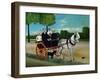 La carriole du Pere Junier, 1908 Canvas, 97 x 129 cm RF 1960-26.-Henri Rousseau-Framed Giclee Print