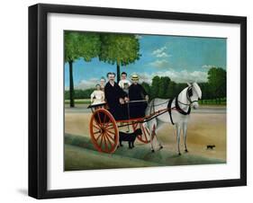 La carriole du Pere Junier, 1908 Canvas, 97 x 129 cm RF 1960-26.-Henri Rousseau-Framed Giclee Print