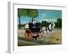 La carriole du Pere Junier, 1908 Canvas, 97 x 129 cm RF 1960-26.-Henri Rousseau-Framed Giclee Print
