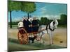 La carriole du Pere Junier, 1908 Canvas, 97 x 129 cm RF 1960-26.-Henri Rousseau-Mounted Giclee Print