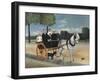 La Carriole Du PŠre Junier (Father Junier's Sleigh)-Henri Rousseau-Framed Giclee Print