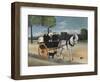 La Carriole Du PŠre Junier (Father Junier's Sleigh)-Henri Rousseau-Framed Giclee Print